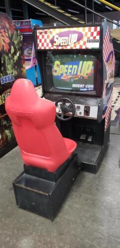 SPEED UP SITDOWN DRIVER ARCADE GAME