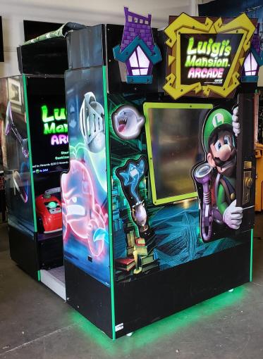 LUIGI'S MANSION ARCADE DELUXE ARCADE GAME SEGA