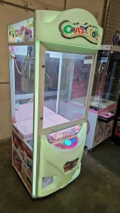 CRAZY TOYS 2 BRAND NEW PLUSH CLAW CRANE MACHINE