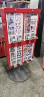 DUAL 4 SELECT STICKER FLAT VENDING STAND