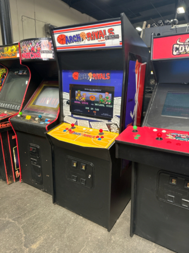 ARCH RIVALS BASKETBALL ARCADE GAME NEW BUILD W/ LCD MONITOR