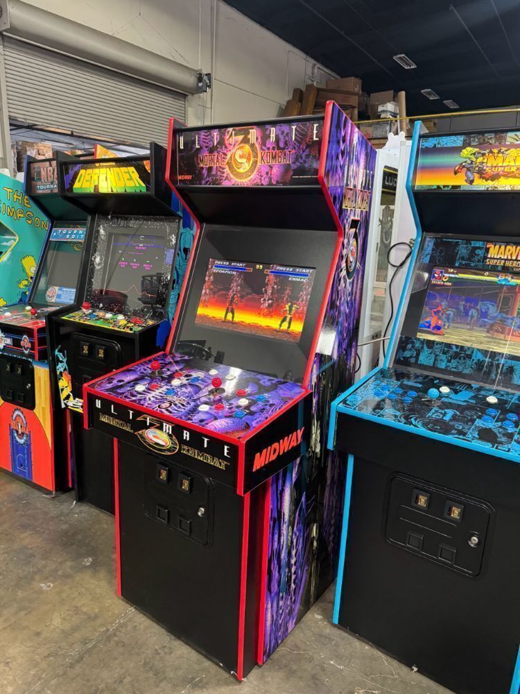 MK3 ULTIMATE UPRIGHT ARCADE GAME NEW BUILD W/ LCD