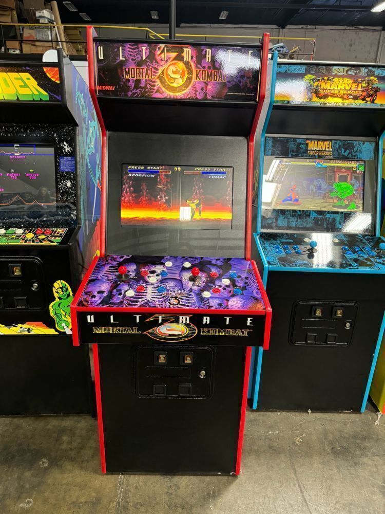 MK3 ULTIMATE UPRIGHT ARCADE GAME NEW BUILD W/ LCD