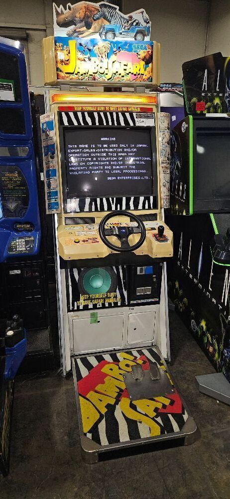 JAMBO SAFARI UPRIGHT DRIVER ARCADE GAME SEGA NAOMI