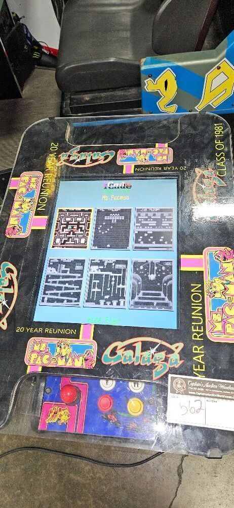 60 IN 1 MULTICADE COCKTAIL TABLE ARCADE GAME