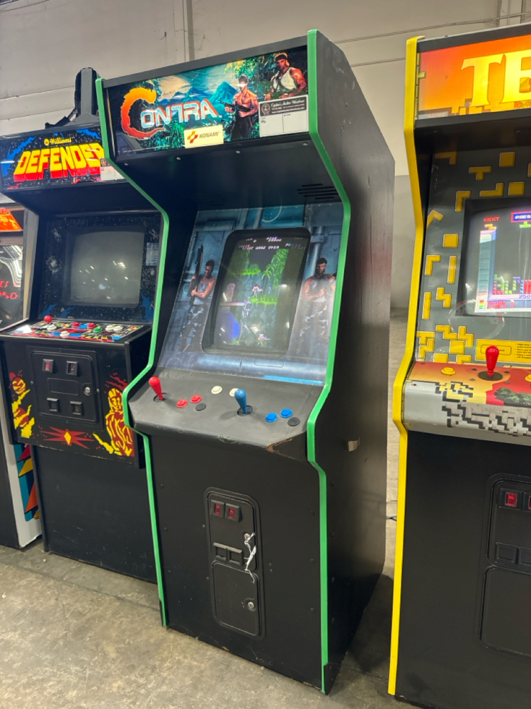 CONTRA KONAMI CLASSIC UPRIGHT ARCADE GAME PROJECT