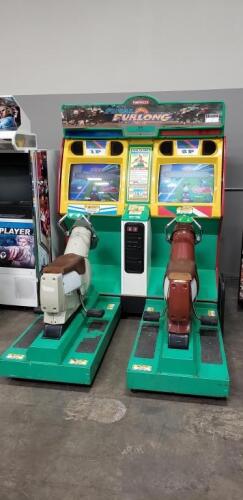 FINAL FURLONG DUAL HORSE RACING ARCADE GAME NAMCO