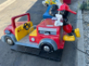 FIRE TRUCK MICKEY MOUSE KIDDIE RIDE - 3