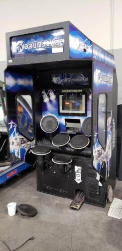 MTV DRUMSCAPE DX MUSIC ARCADE GAME CABINET