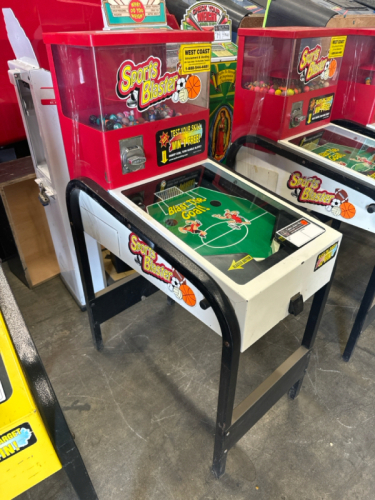 SPORTS BLASTER BLAST THE GOAL SOCCER PINBALL PRIZE REDEMPTION #1