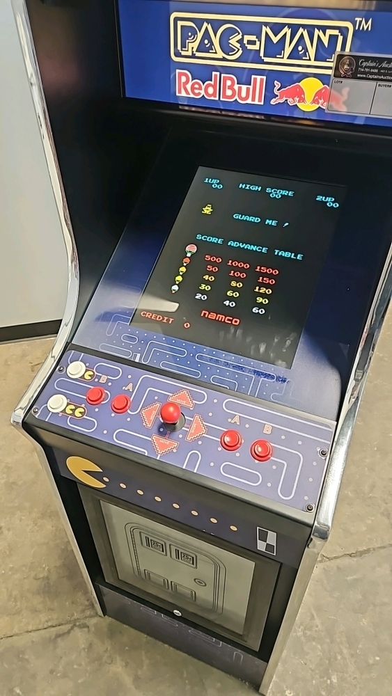 Red bull pac man machine for sale hotsell