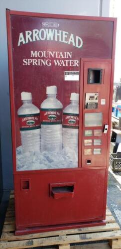 ARROWHEAD WATER BOTTLE VENDING MACHINE