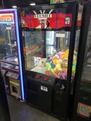 36" PREMIER PLUSH CLAW CRANE MACHINE RED