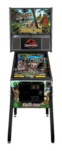 JURASSIC PARK PRO MODEL PINBALL GAME *OUT OF BOX TRADE SHOW DEMO MODEL*