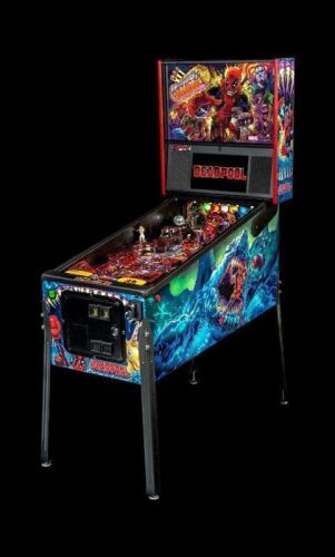 DEADPOOL PREMIUM EDITION PINBALL*OUT OF BOX DEMO USED* 0% BUYERS PREMIUM
