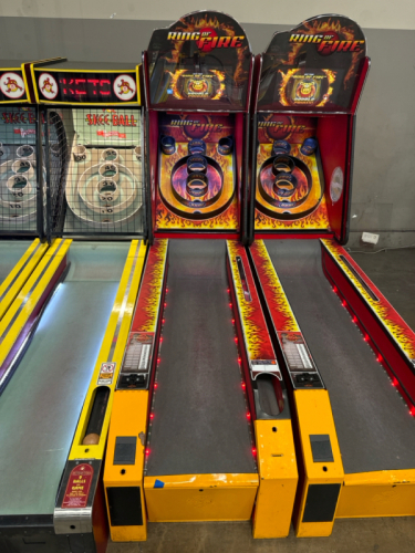 RING OF FIRE ALLEY ROLLER REDEMPTION GAME BAYTEK #1