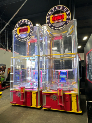 MONSTER DROP X-TREME TICKET REDEMPTION GAME BENCHMARK