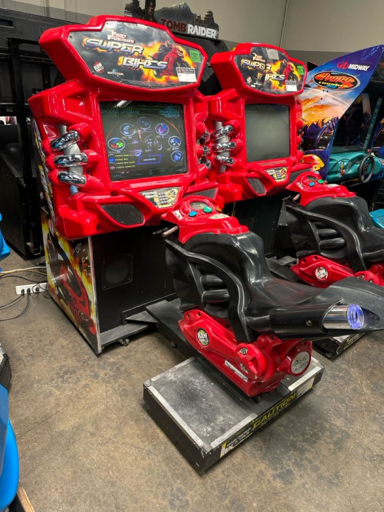 FAST AND FURIOUS SUPER BIKES ARCADE GAME RAW THRILLS #1