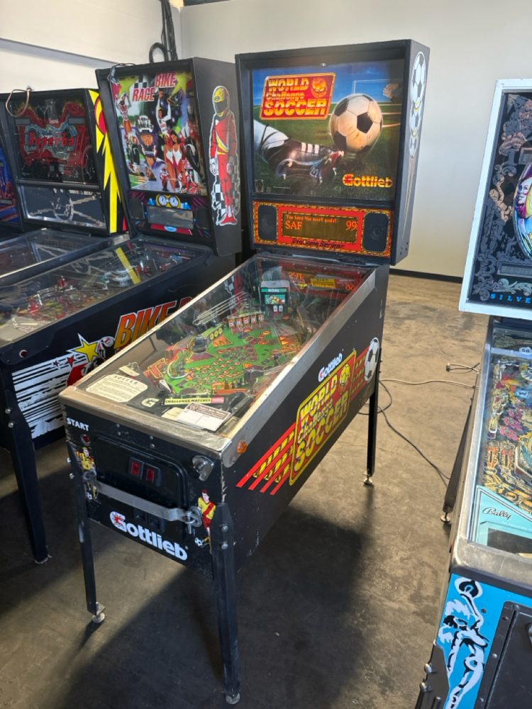 WORLD CHALLENGE SOCCER PINBALL 1994 GOTTLIEB