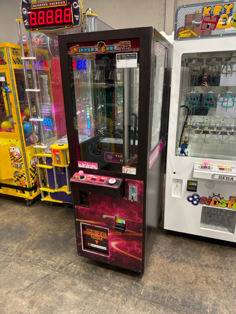 WINNERS CUBE CLASSIC PRIZE REDEMPTION SMALL CABINET