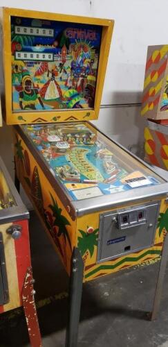 CARNIVAL PINBALL MACHINE PLAYMATIC 1977