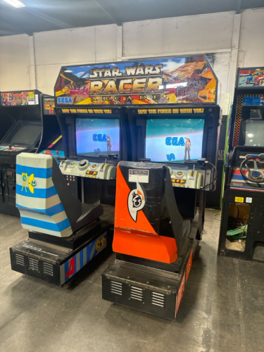 STAR WARS RACER DUAL RACERS ARCADE GAME