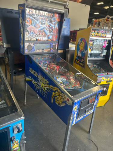 JACKBOT CLASSIC PINBALL MACHINE WILLIAMS PROJECT GAME