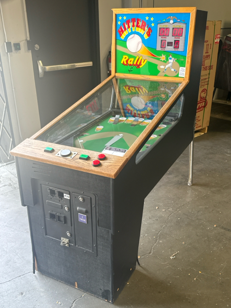 HITTERS RALLY PINBALL MACHINE SEIDEL AMUSEMENT