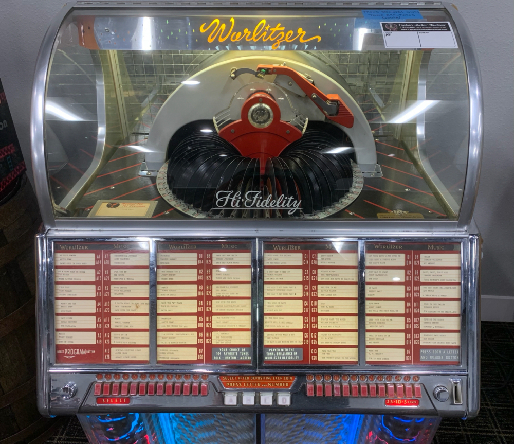 WURLITZER HI FIDELITY PHONOGRAPH JUKEBOX COIN OP