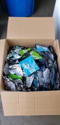 1 BOX LOT BULK PACKAGED PRIZES EAR BUDS MISC