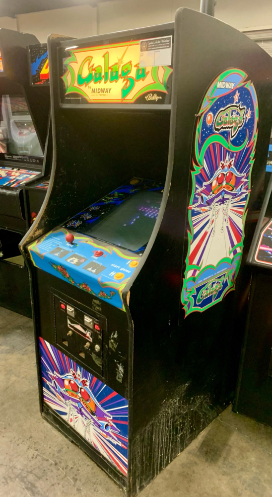 GALAGA UPRIGHT ARCADE GAME BALLY