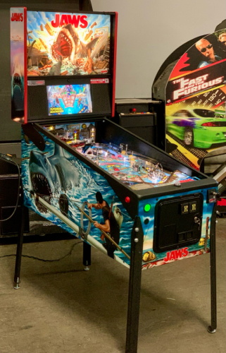 JAWS PREMIUM EDITION PINBALL MACHINE STERN SUPER BAD ASS L@@K!!!