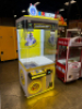LUCKY GIFT GIR BEAR YELLOW PLUSH CLAW LED CRANE PRIZE REDEMPTION MACHINE