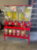10 HEAD RED BULK VENDING MACHINE - 5
