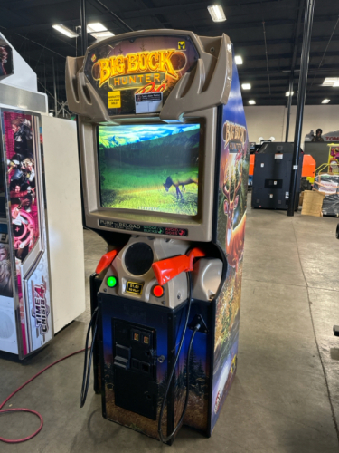 BIG BUCK HUNTER PRO RAW THRILLS ARCADE GAME W/ DBA