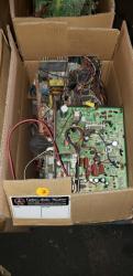 1 BOX LOT MISC. MONITOR CHASSIS BOARDS #2