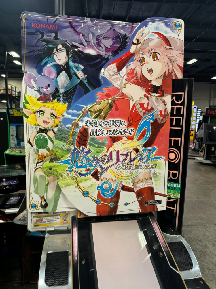 REFLECT BEAT MUSIC RHYTHM ARCADE GAME KONAMI BEMANI