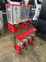 7 HEAD BULK RED VENDING MACHINE - 2