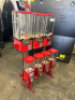 7 HEAD BULK RED VENDING MACHINE - 4