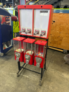 4 HEAD STICKER VENDING MACHINE