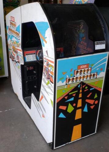 POLE POSITION COCKPIT DRIVER ARCADE GAME ATARI