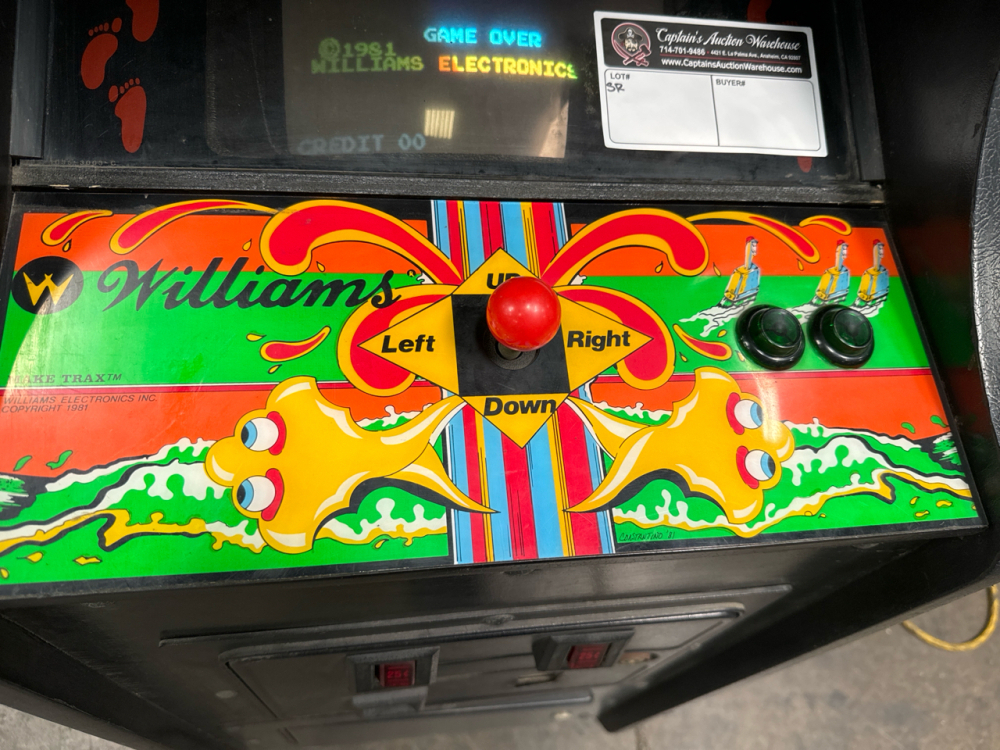 MAKE TRAX DEDICATED WILLIAMS MINI CAB ARCADE GAME