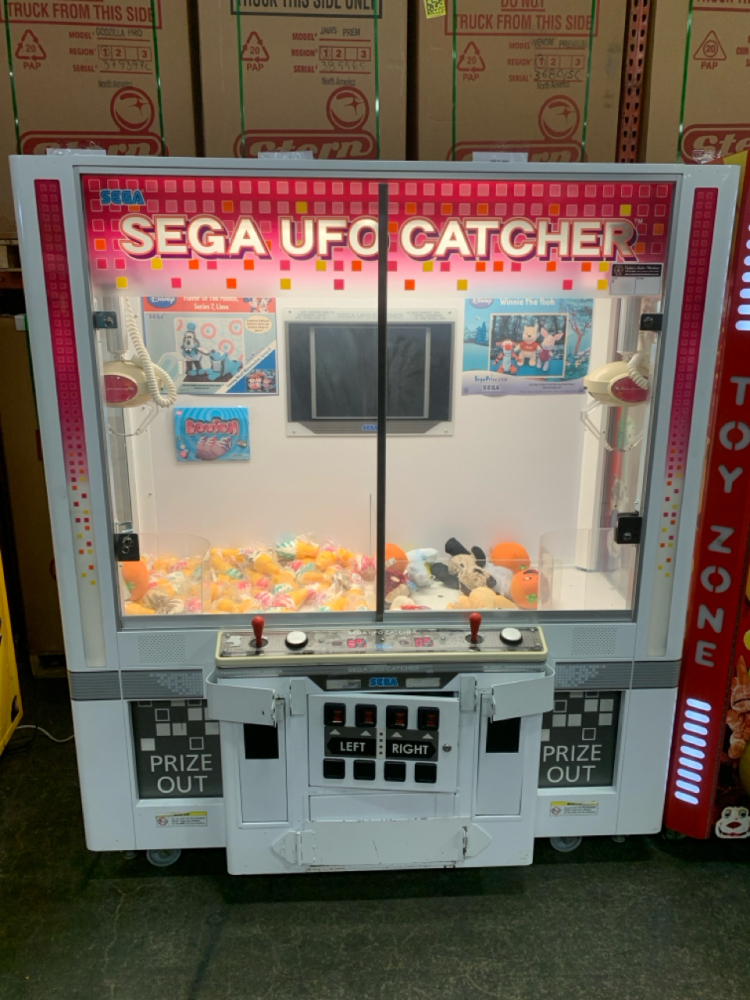 SEGA 60 UFO CATCHER PRIZE REDEMPTION GAME