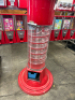 ROADRUNNER GLOBE SPIRAL GUMBALL VENDING MACHINE OK MFG #3 - 7