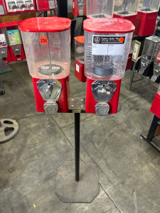 2 HEAD BULK VENDING BLACK STAND #2