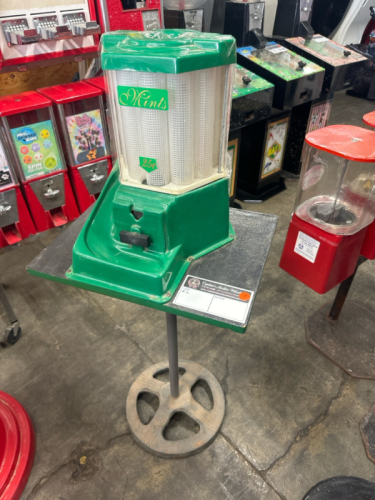 GREEN MINT VENDING MACHINE