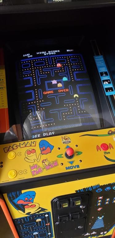 pac man 30th anniversary arcade game