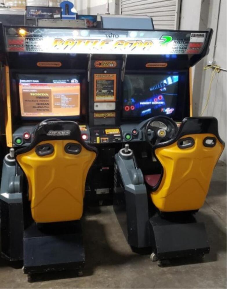 BATTLE GEAR 3 TWIN RACING ARCADE GAME TAITO