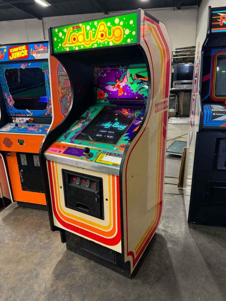 LADYBUG UNIVERSAL UPRIGHT ARCADE GAME
