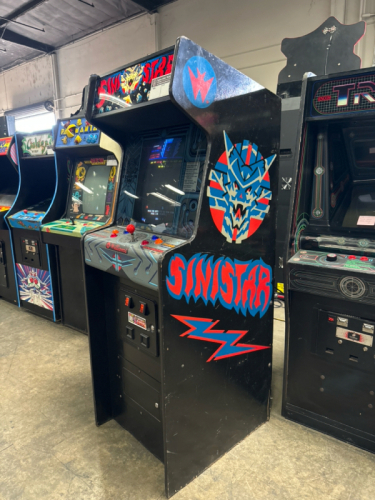 SINISTAR CLASSIC DEDICATED UPRIGHT ARCADE GAME WILLIAMS